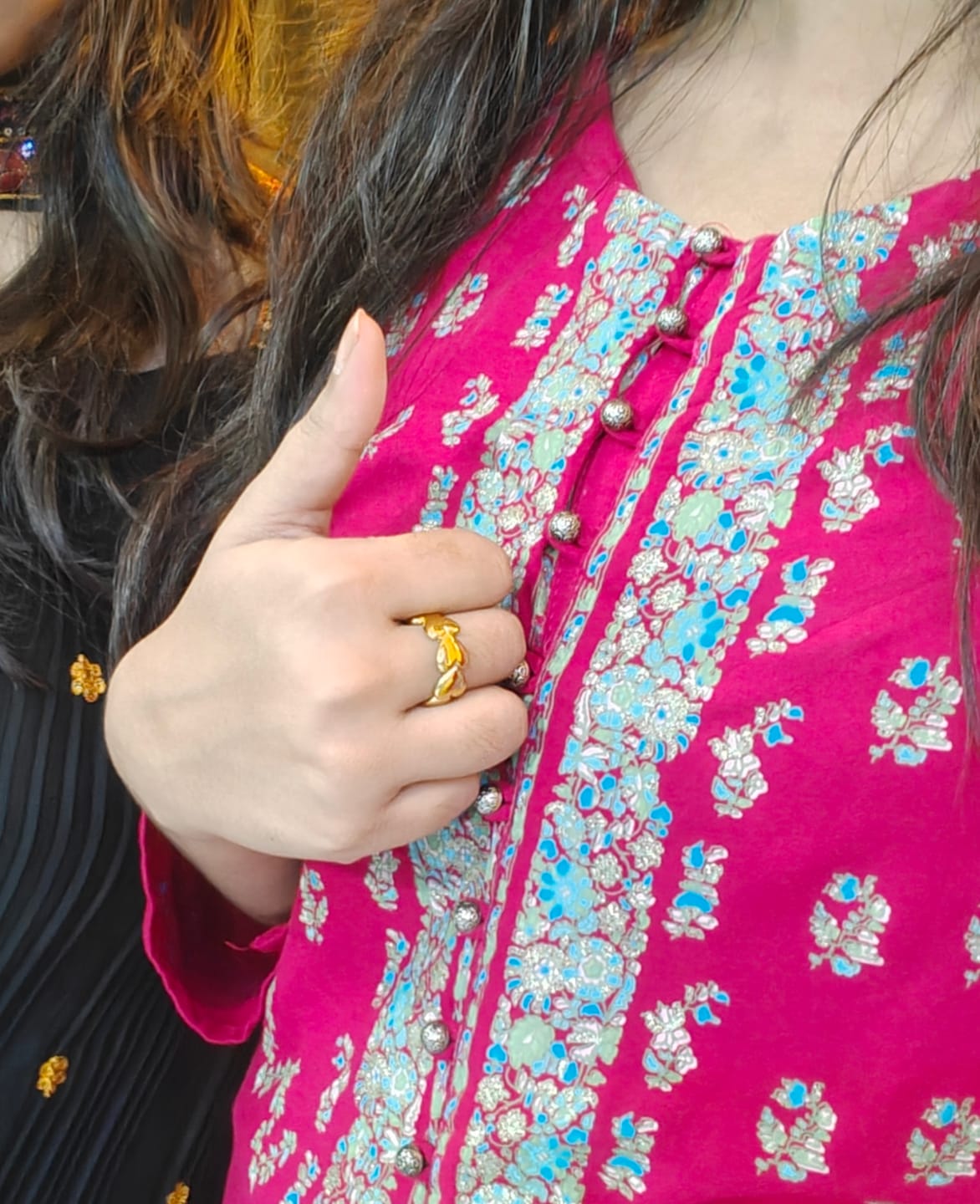Customer photo review of Passion Heart Ring
