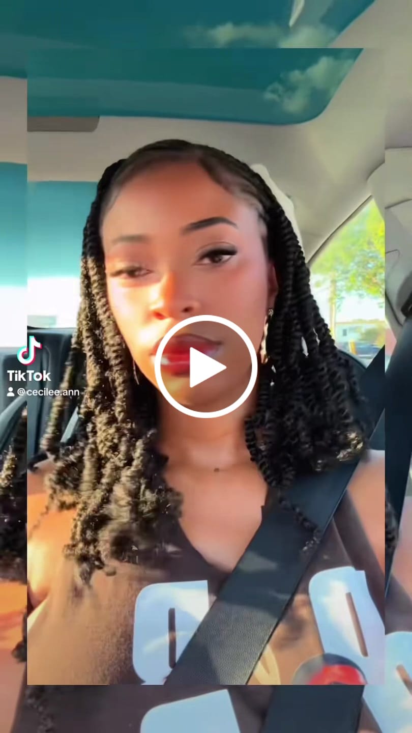 Customer video review of Double Drawn Burmese Multi-Textured Kinky Curly Human Braiding Hair