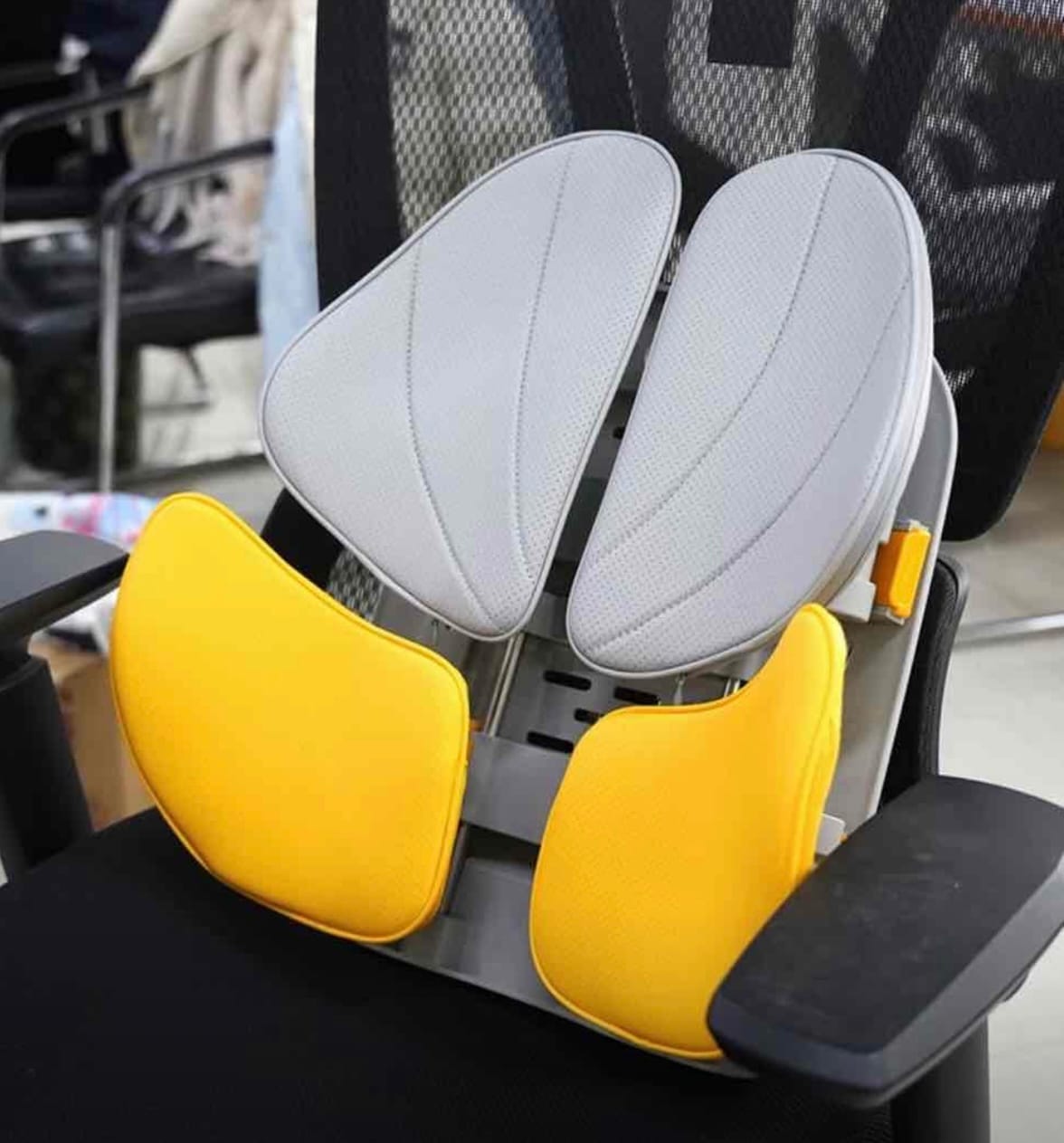 Customer photo review of “Four-Leaf Clover” Ergonomic Lumbar Support Cushion