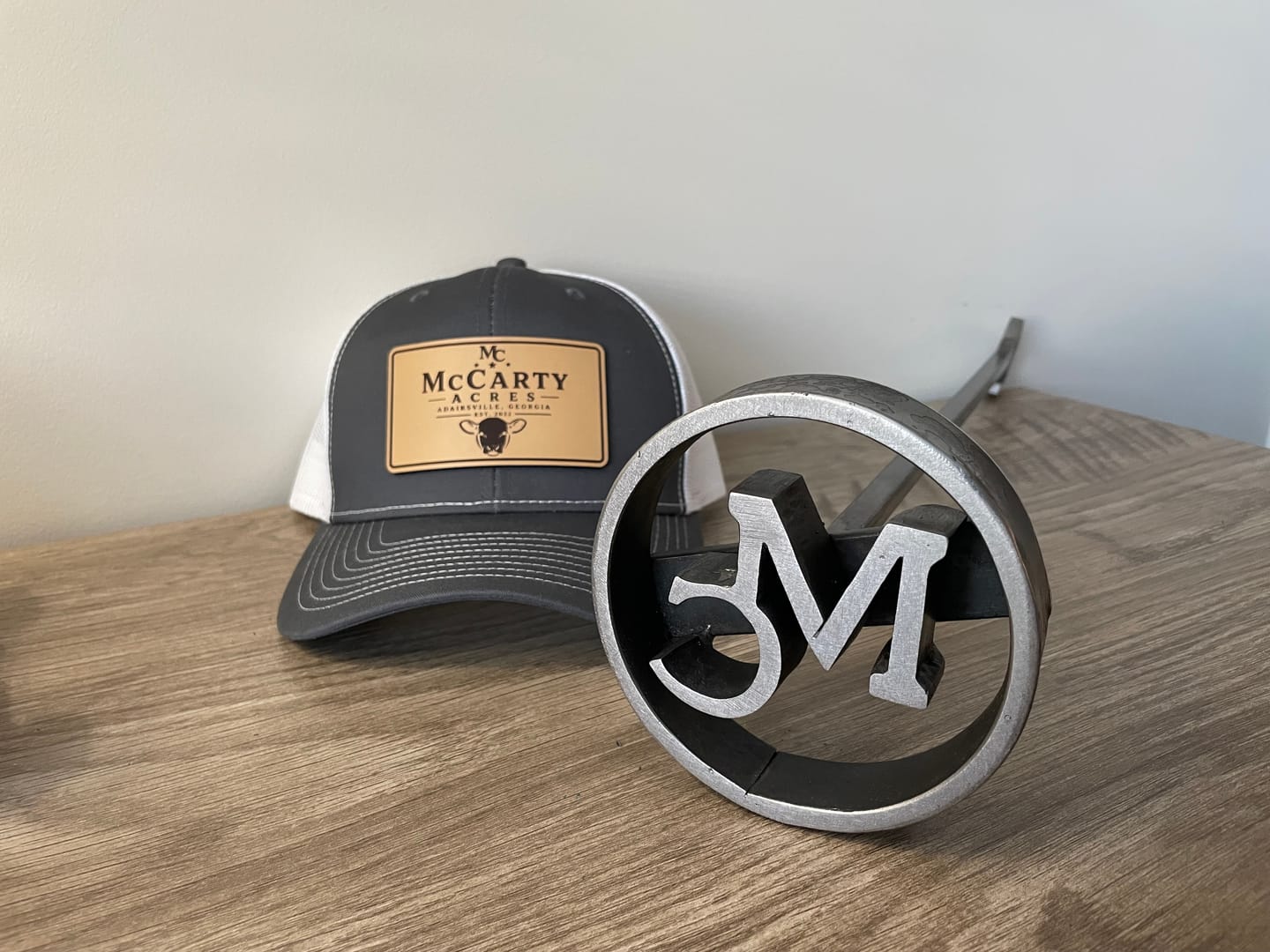 Customer photo review of Richardson 112 Custom Leather Patch Hats