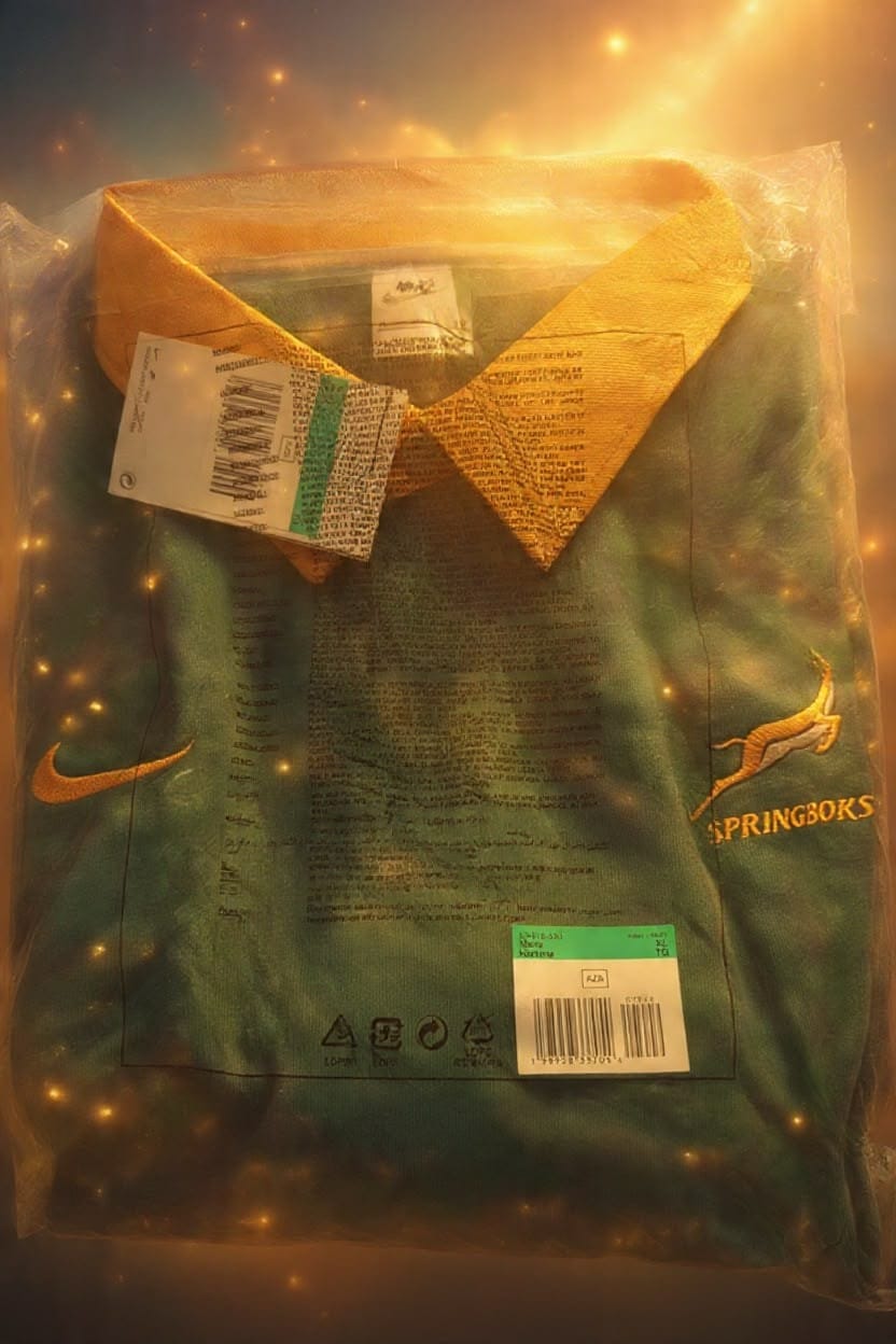 Customer photo review of Springboks Nike Men's 26/27 Heritage Long Sleeve Home Jersey