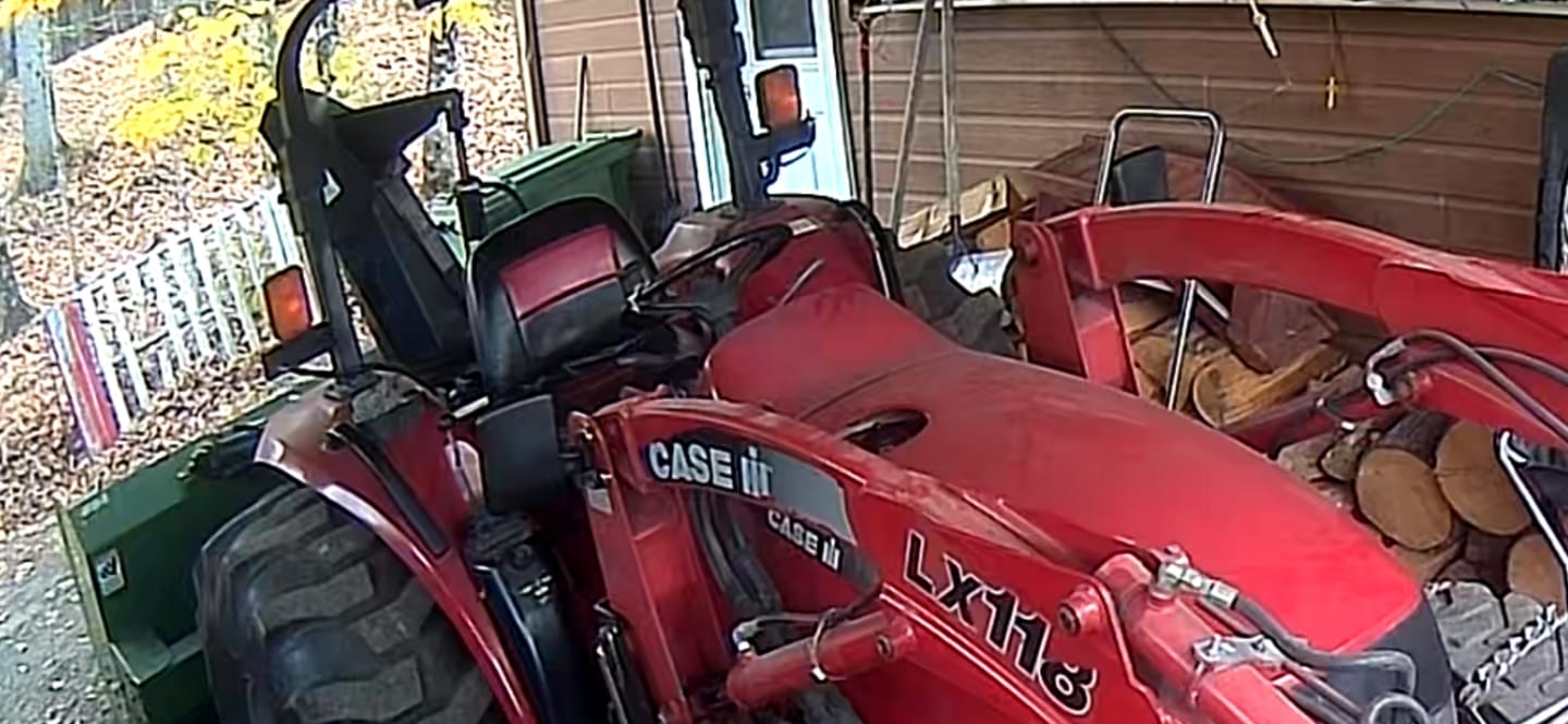 Customer photo review of 220Lbs Magnetic Side Mirrors for UTV Golf Cart Tractor Forklifts