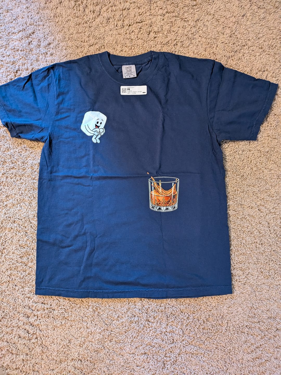 Customer photo review of Bourbon Cannonball — Premium Tee