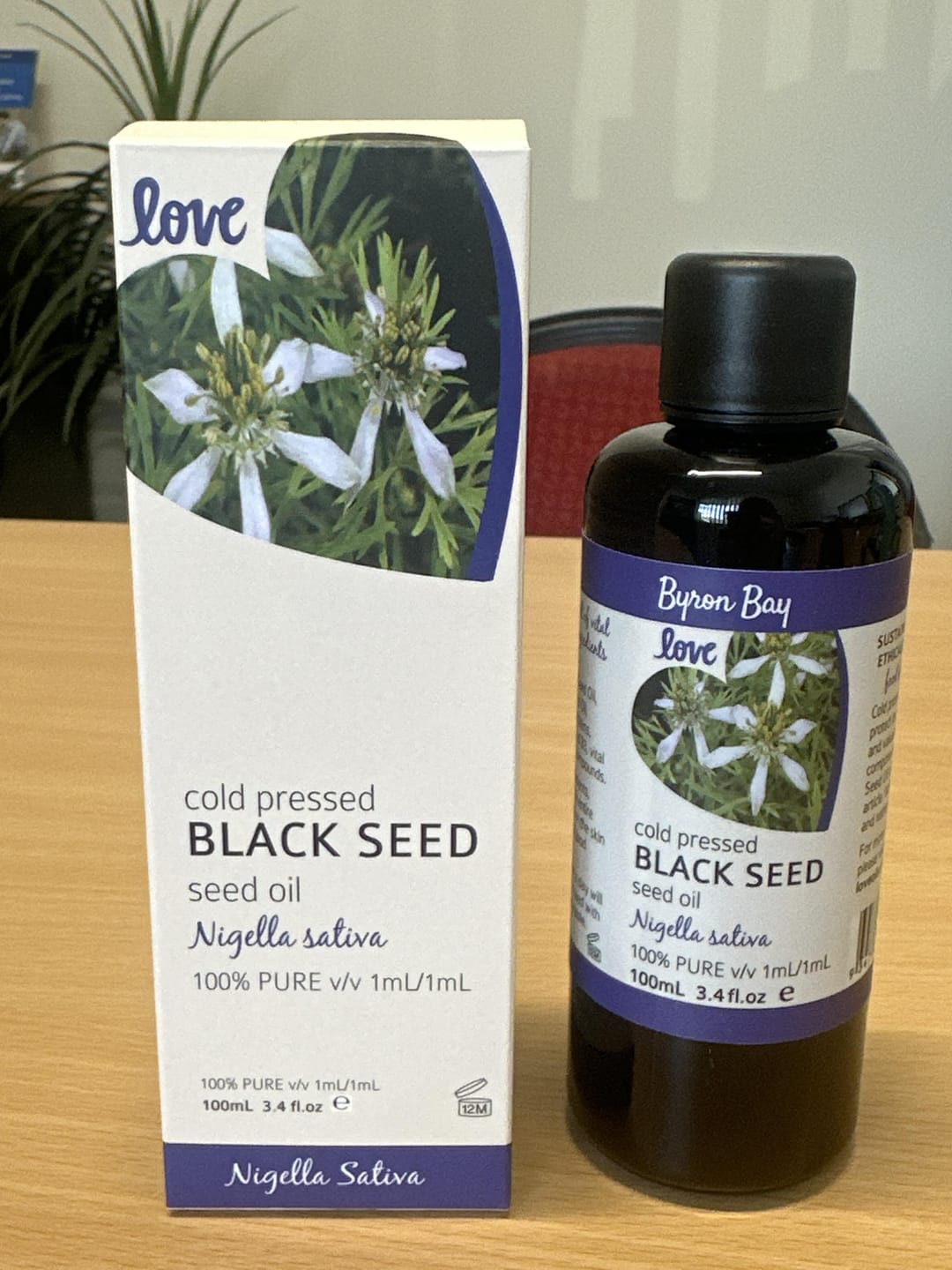 Customer photo review of Organic Black Seed Oil (100ml)