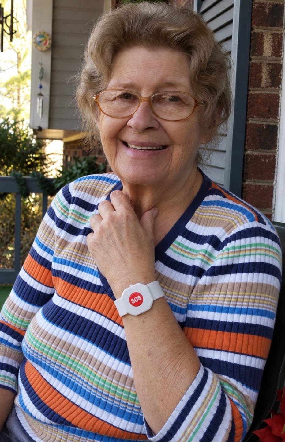 Customer photo review of Snoova SafeTap™ – SOS Alert Bracelet for Seniors