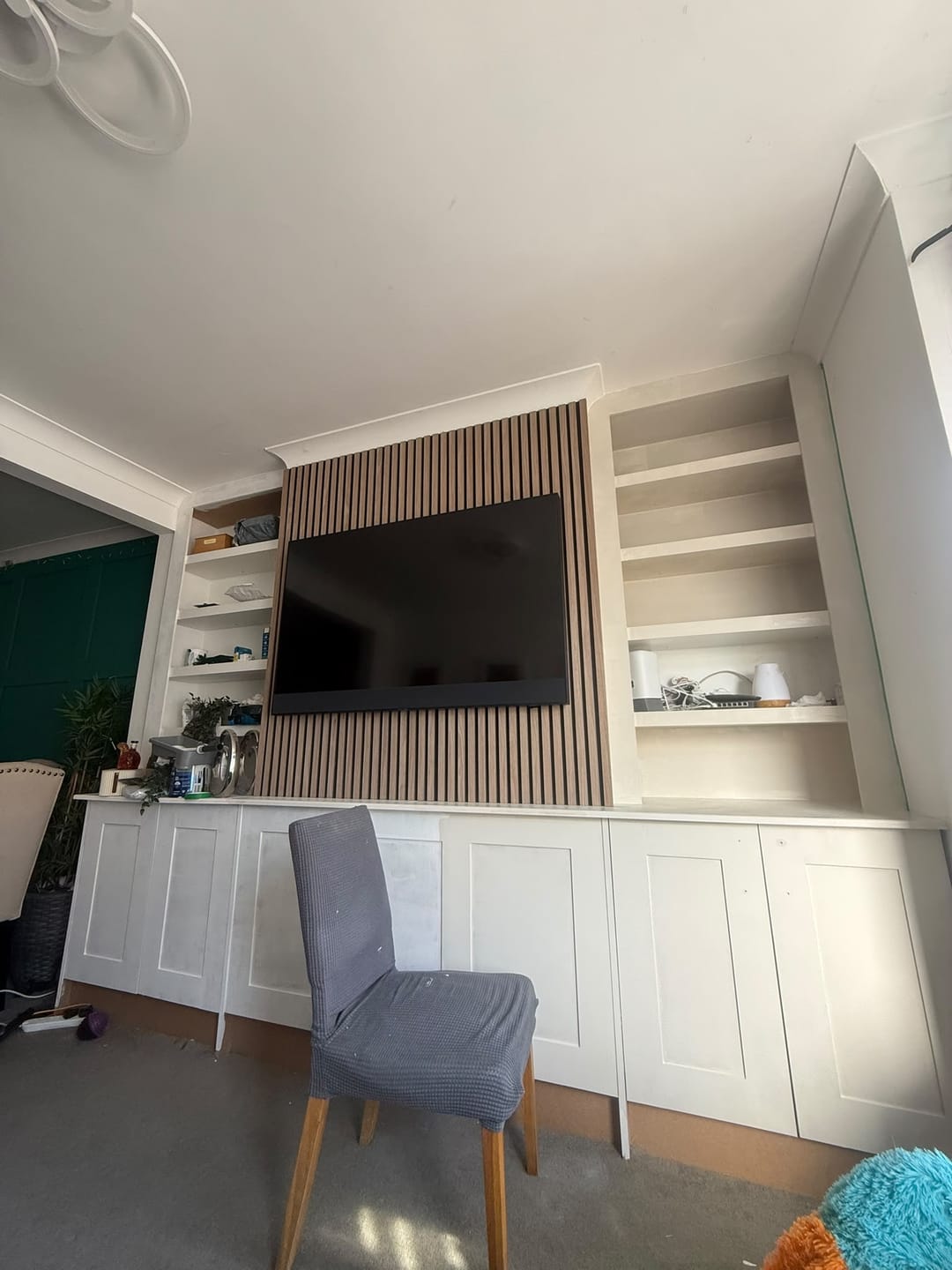 Customer photo review of Acoustic Slat Panel End Trim