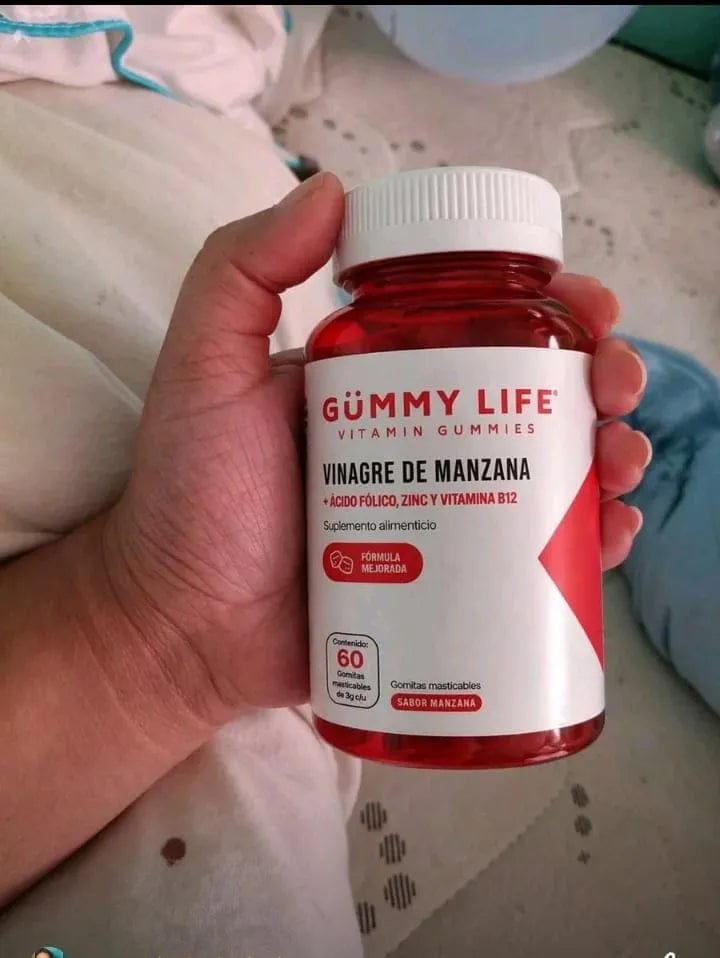 Customer photo review of GOMITAS DE VINAGRE DE MANZANA