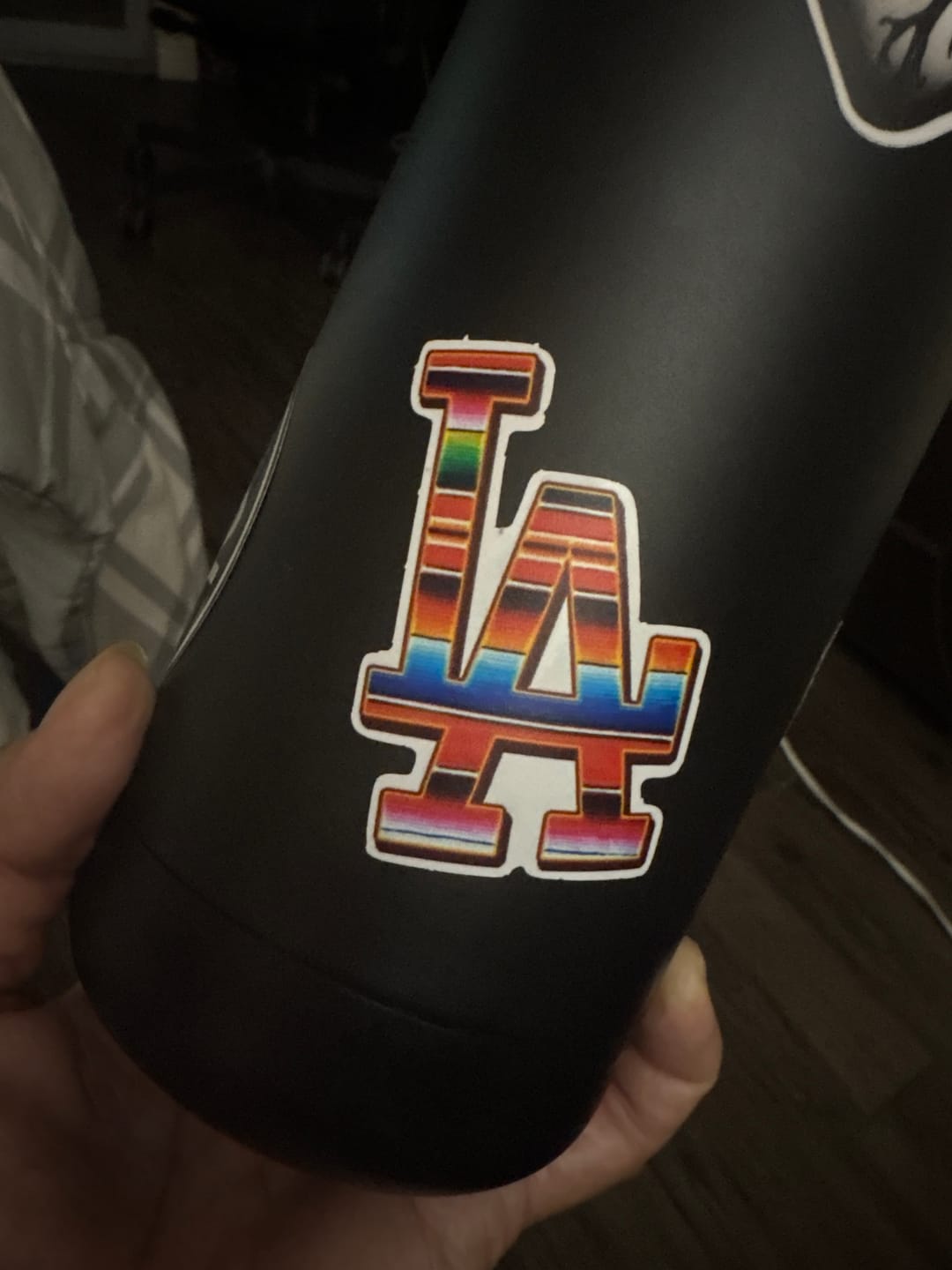 Customer photo review of LA Serape Sticker