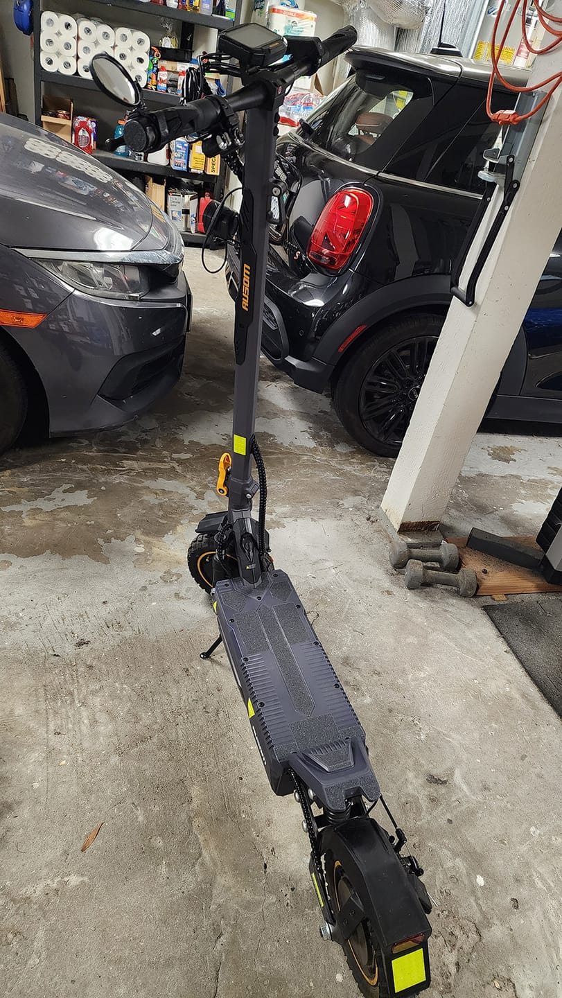 Customer photo review of Ausom K20 Pro (Laluz 2 Pro) Dual Motor E-Scooter