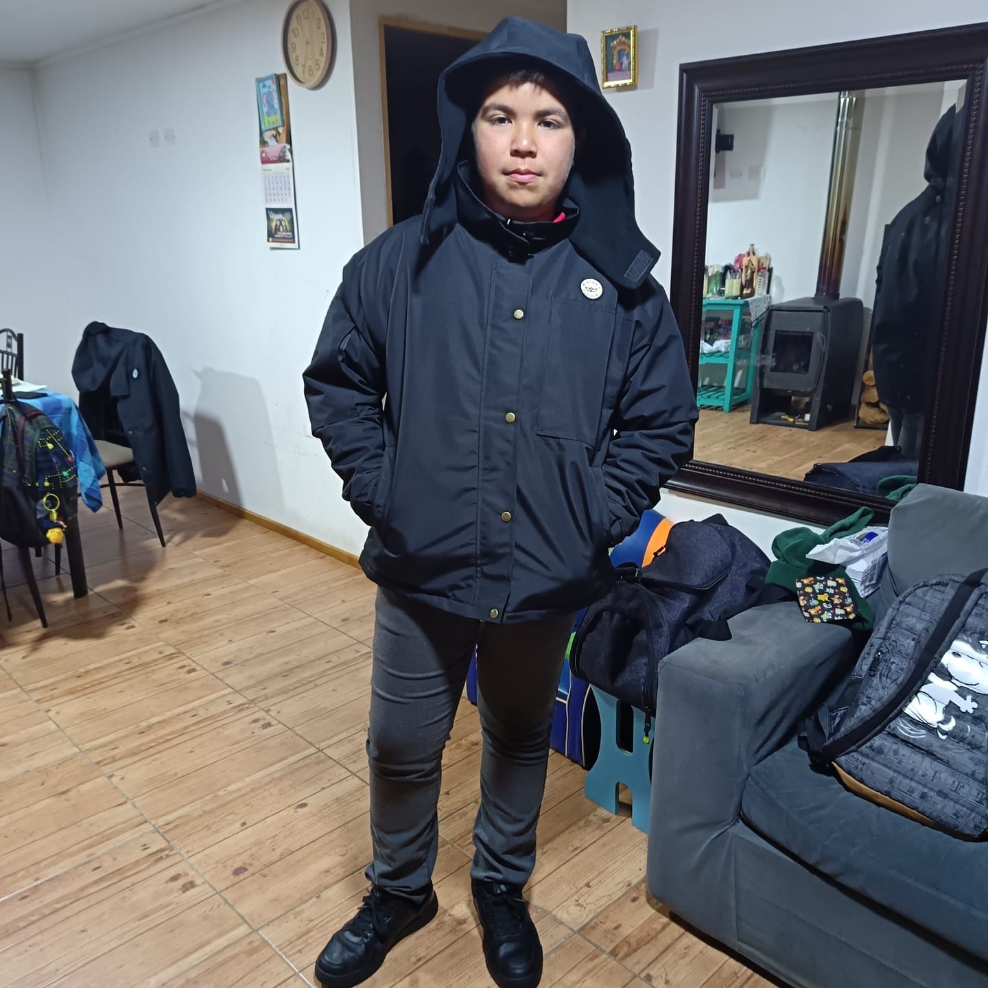 Customer photo review of Chaqueta Impermeable
