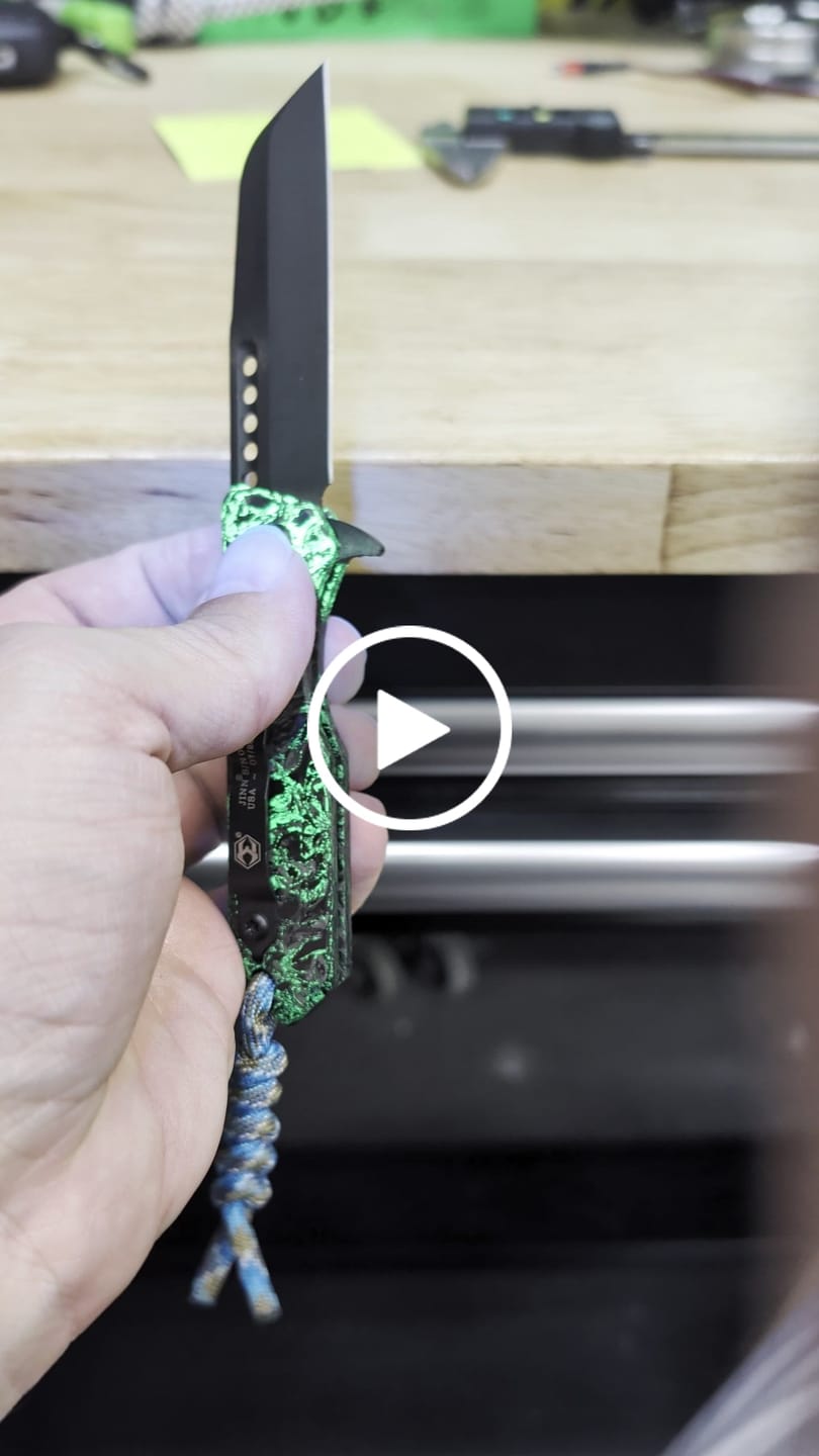 Customer video review of Lone Star Knife Lanyard – Handmade Utility & Style