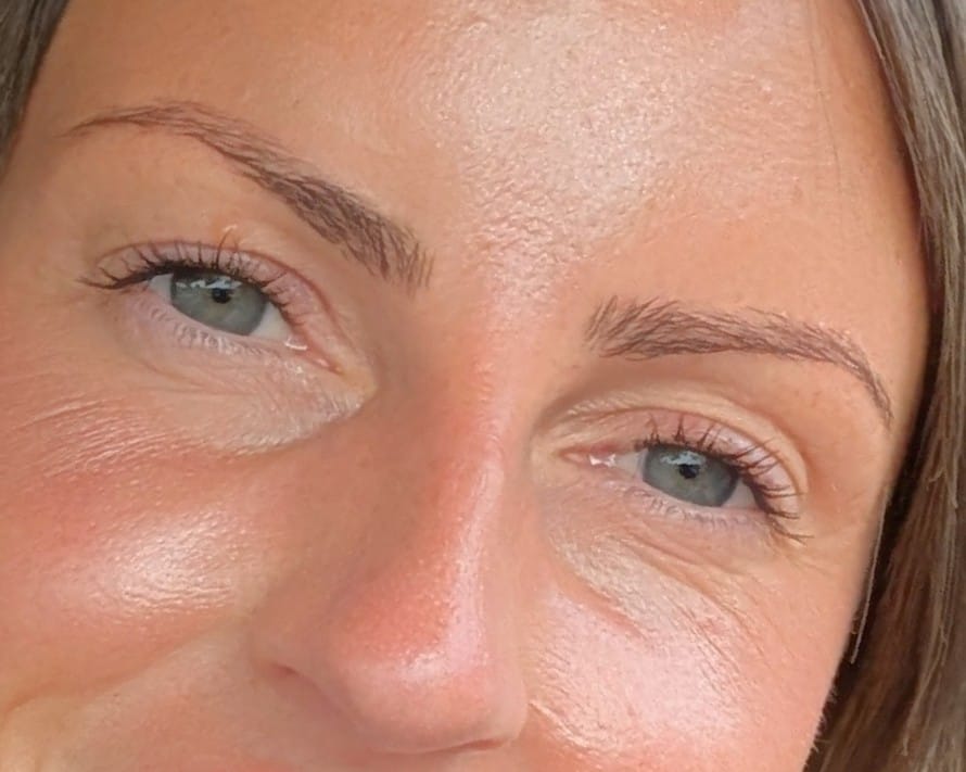 Customer photo review of The Brow Balm