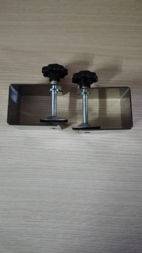 Customer photo review of Drawer Front Installation Clamps, 2-Pack