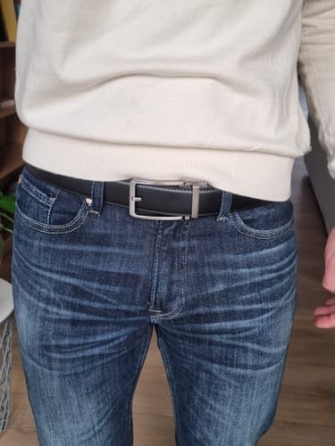Customer photo review of #1 Sinterklaas Cadeau voor Mannen - De Highbuckle Original Herenriem