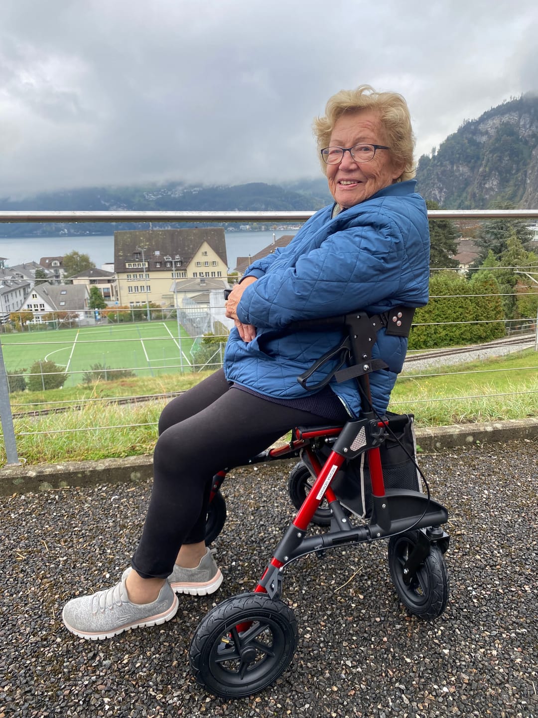 Customer photo review of Outdoor-Rollator Tabas (EXTRA LEICHT - 8,65 kg)