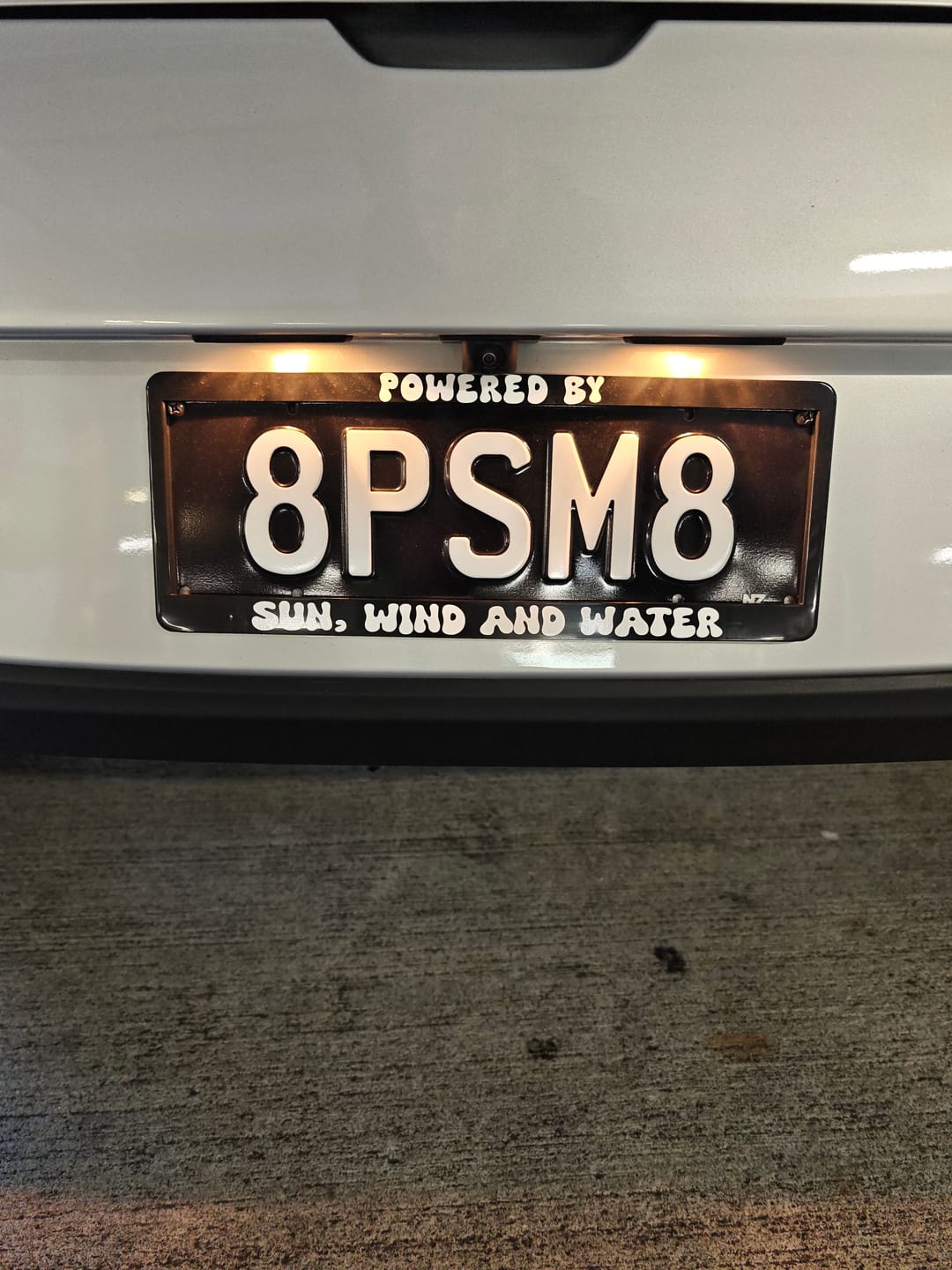 Customer photo review of Custom Plate Frames