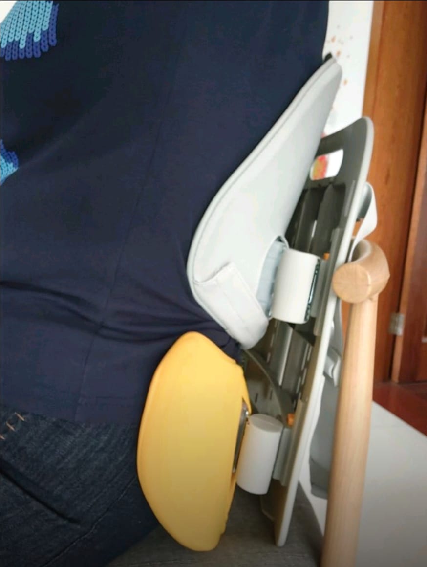 Customer photo review of “Four-Leaf Clover” Ergonomic Lumbar Support Cushion