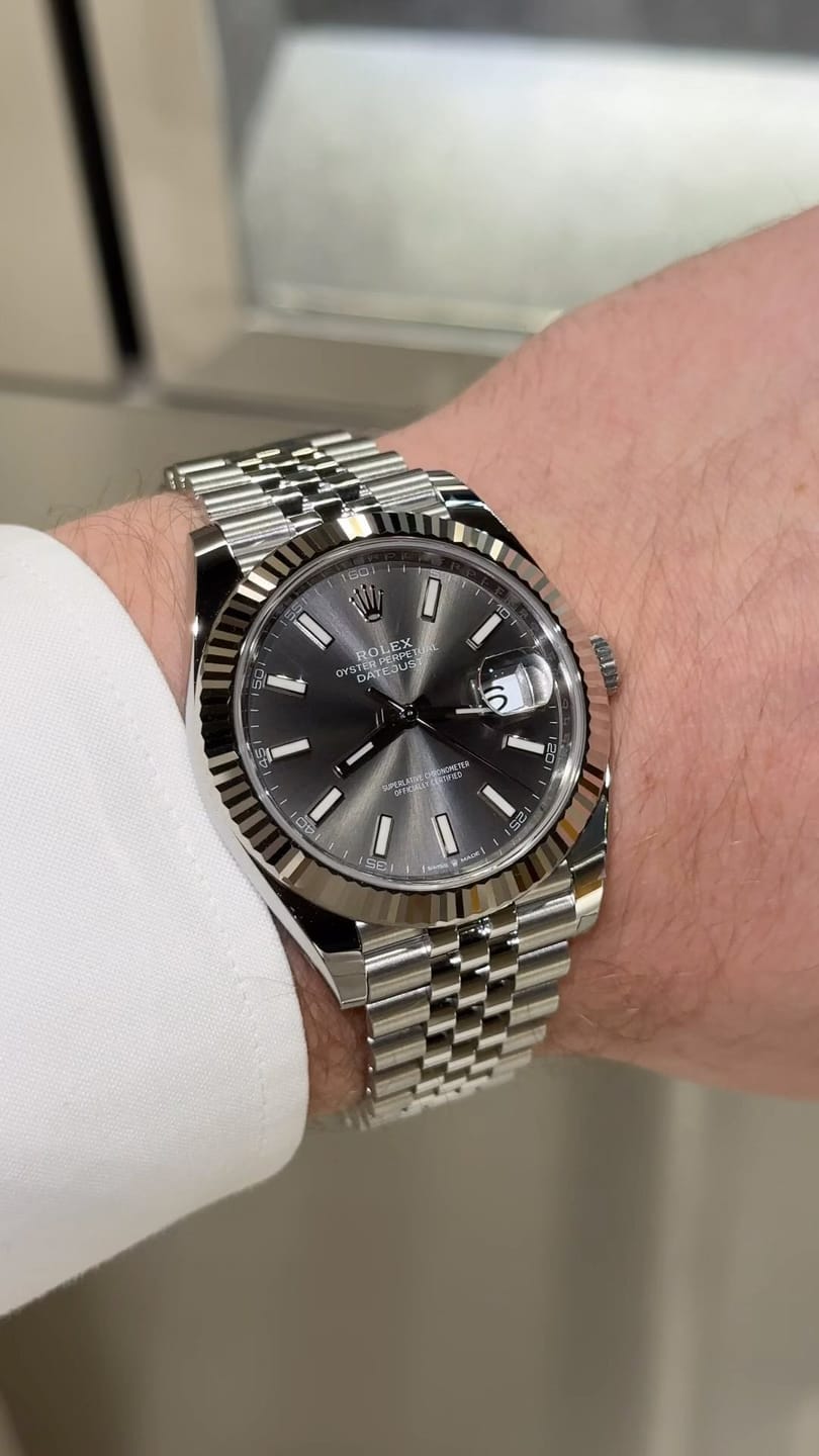 Customer photo review of Datejust 41mm 126334-0014 (Grey Dial)