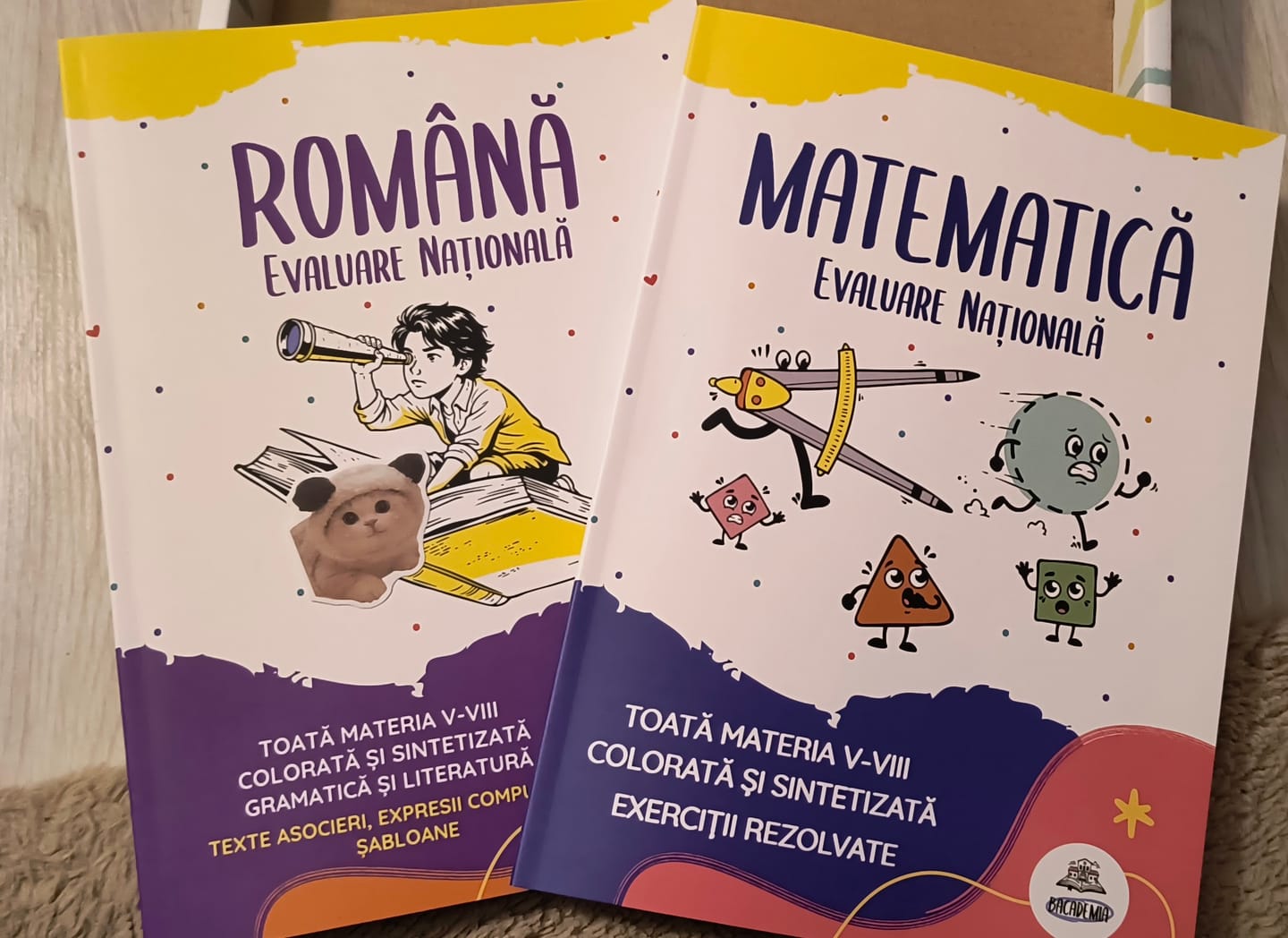 Customer photo review of Pachet Evaluare Națională (Română + Matematică) Bacademia