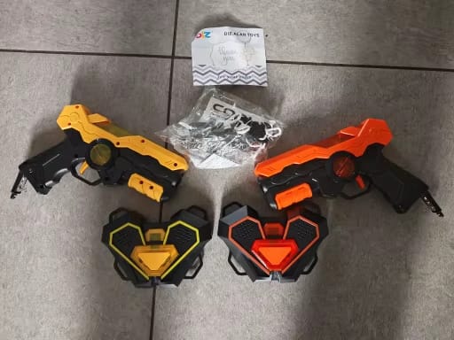 Customer photo review of GLOWTAG Laser Tag Set