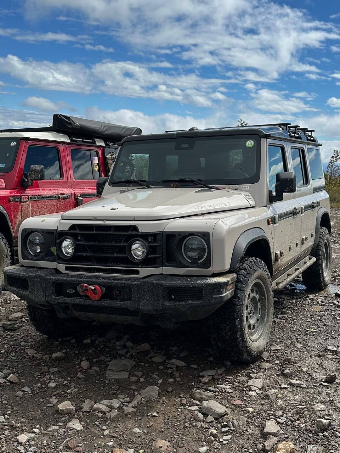 Customer photo review of Ineos Grenadier Rock Slider Kit (2023+ Ineos Grenadier Station Wagons)