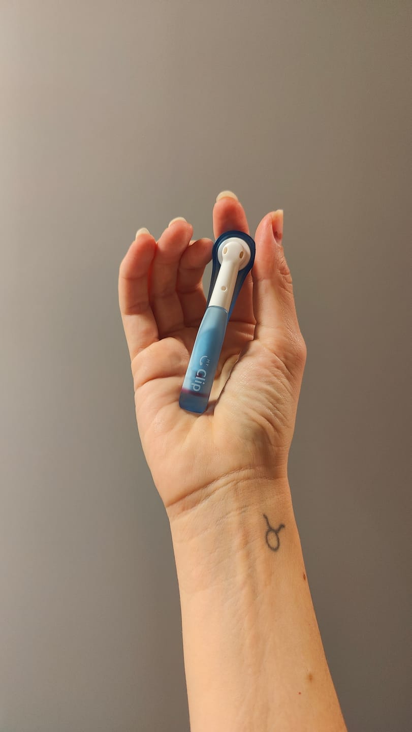 Customer photo review of MyClip - 2-Pack