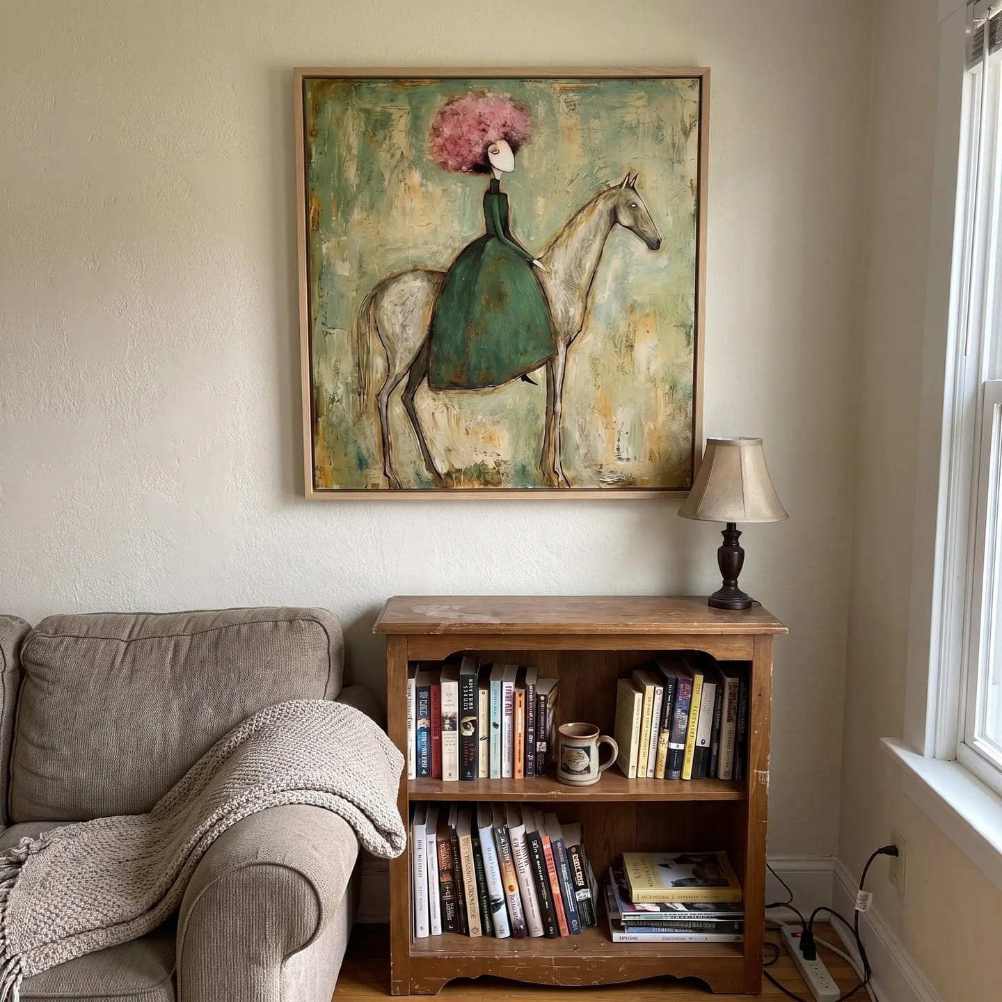 Customer photo review of Western Cowbody Horse Beneath Blossoms #WC424