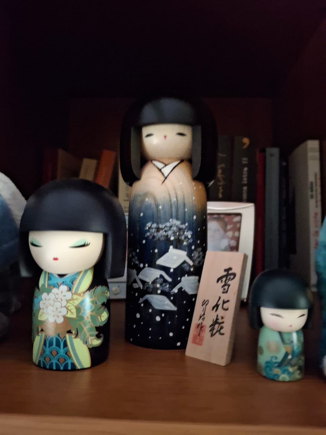 Customer photo review of Muñeca Kokeshi Invierno