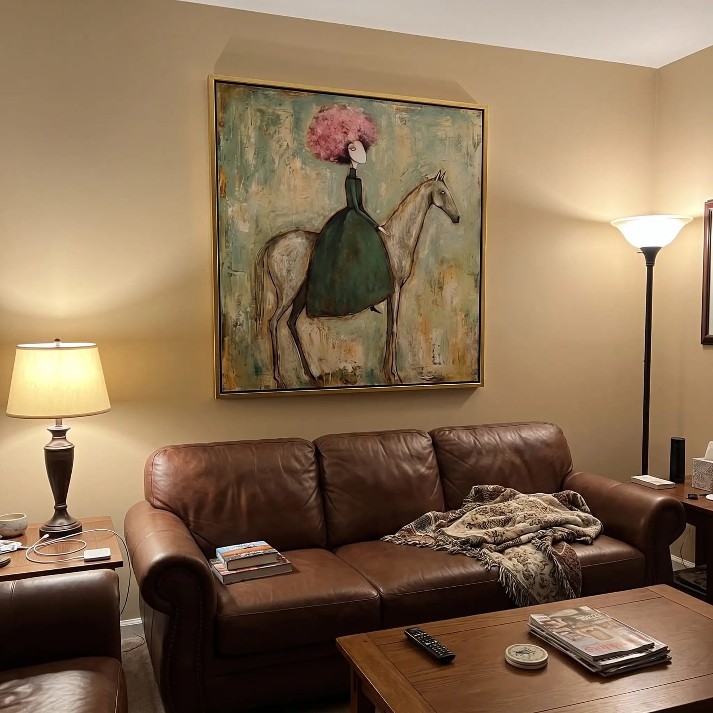 Customer photo review of Western Cowbody Horse Beneath Blossoms #WC424