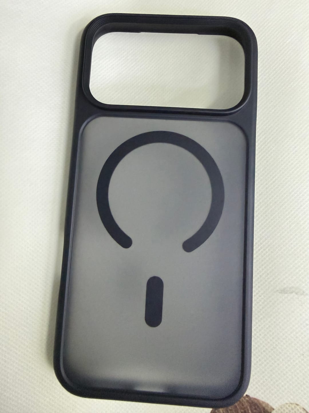 Customer photo review of Tough On Shockproof Case with MagSafe for iPhone