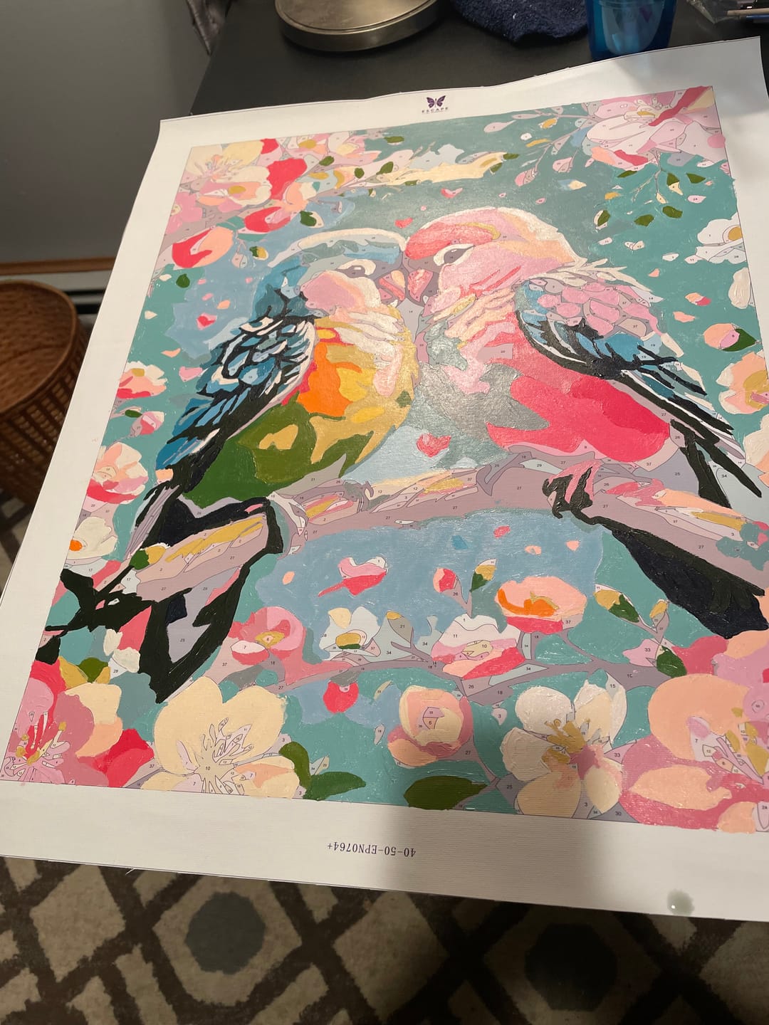Customer photo review of Lovebirds