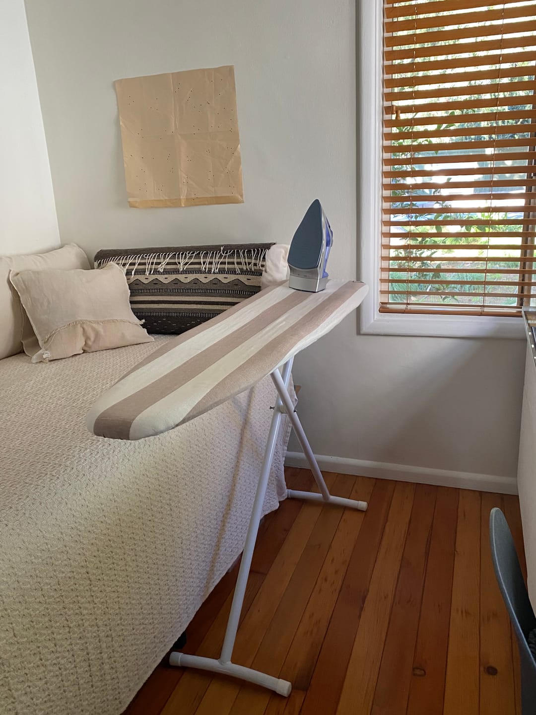 Customer photo review of Wool Ironing Board Pad