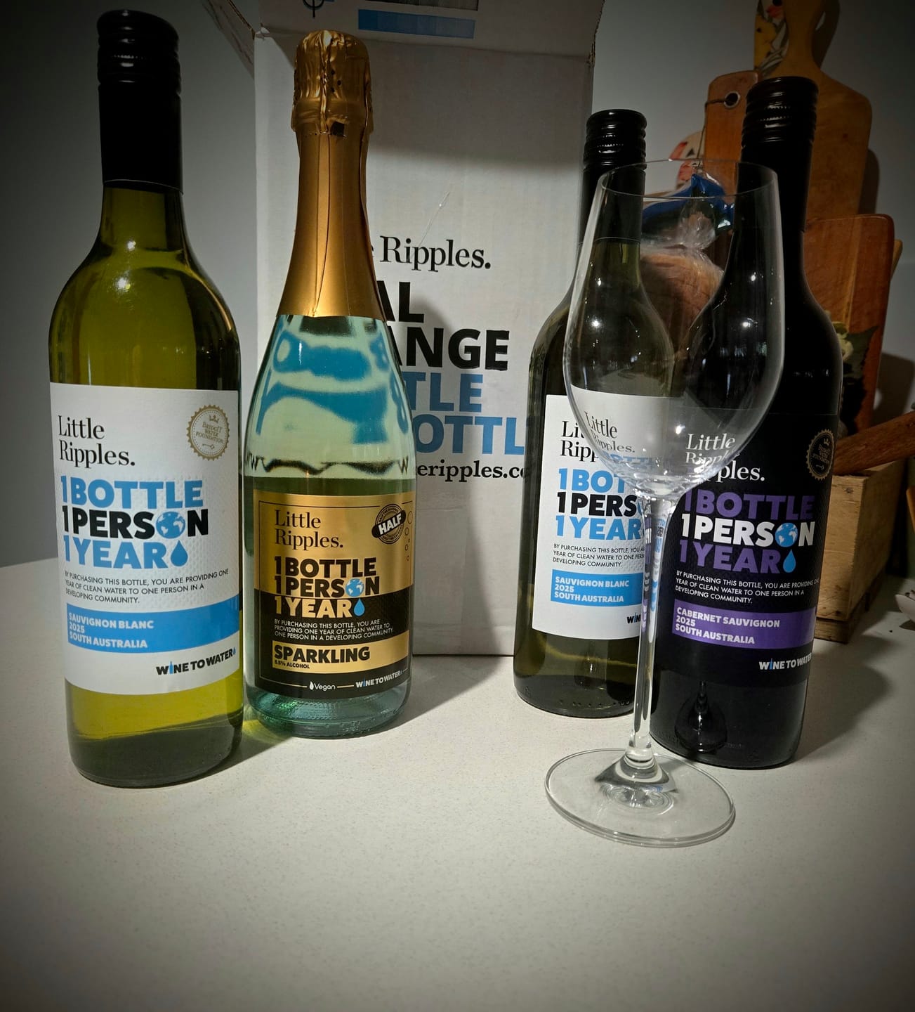 Customer photo review of Low Alcohol Sparkling - Single Bottle
