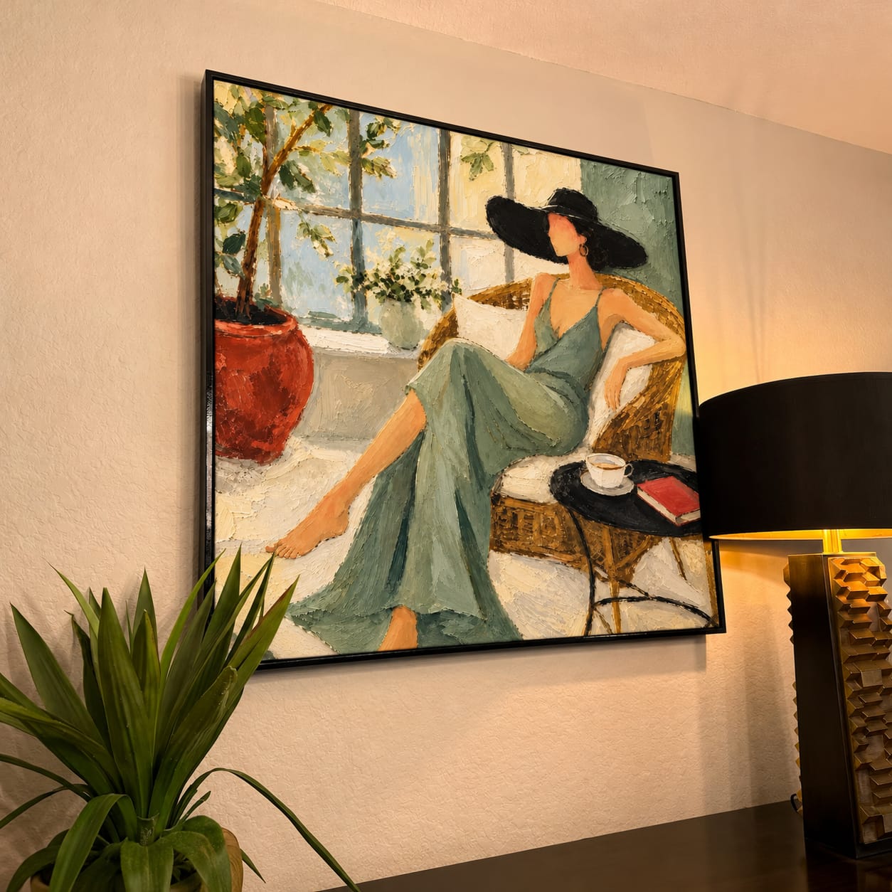 Customer photo review of Sage Siesta Wall Art