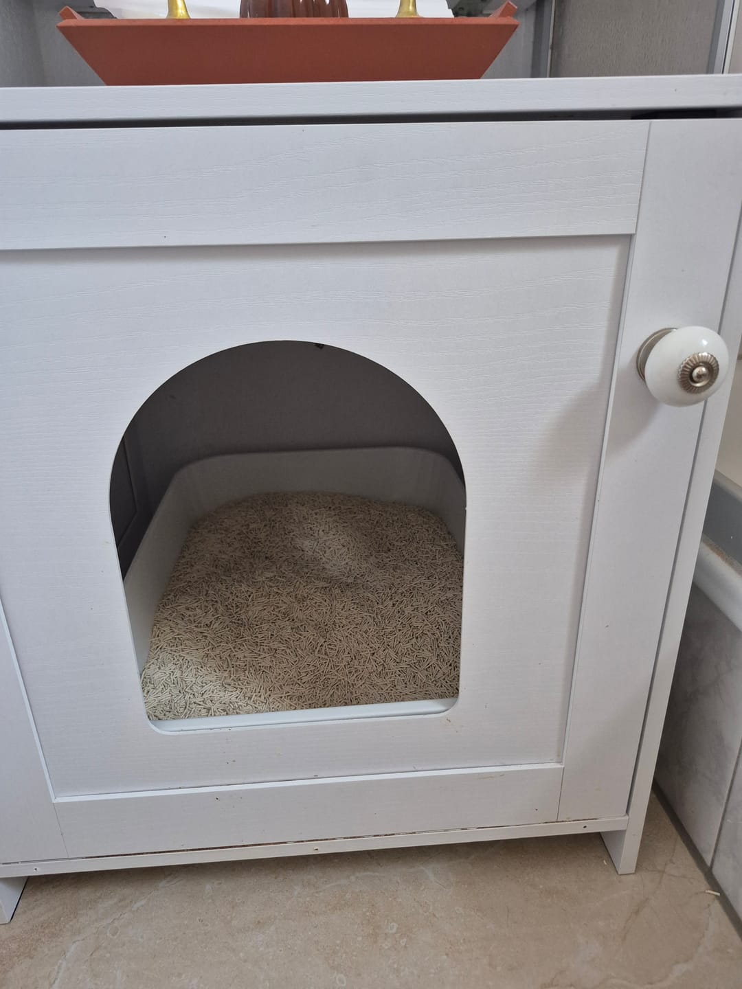 Customer photo review of Naturreines Katzenstreu