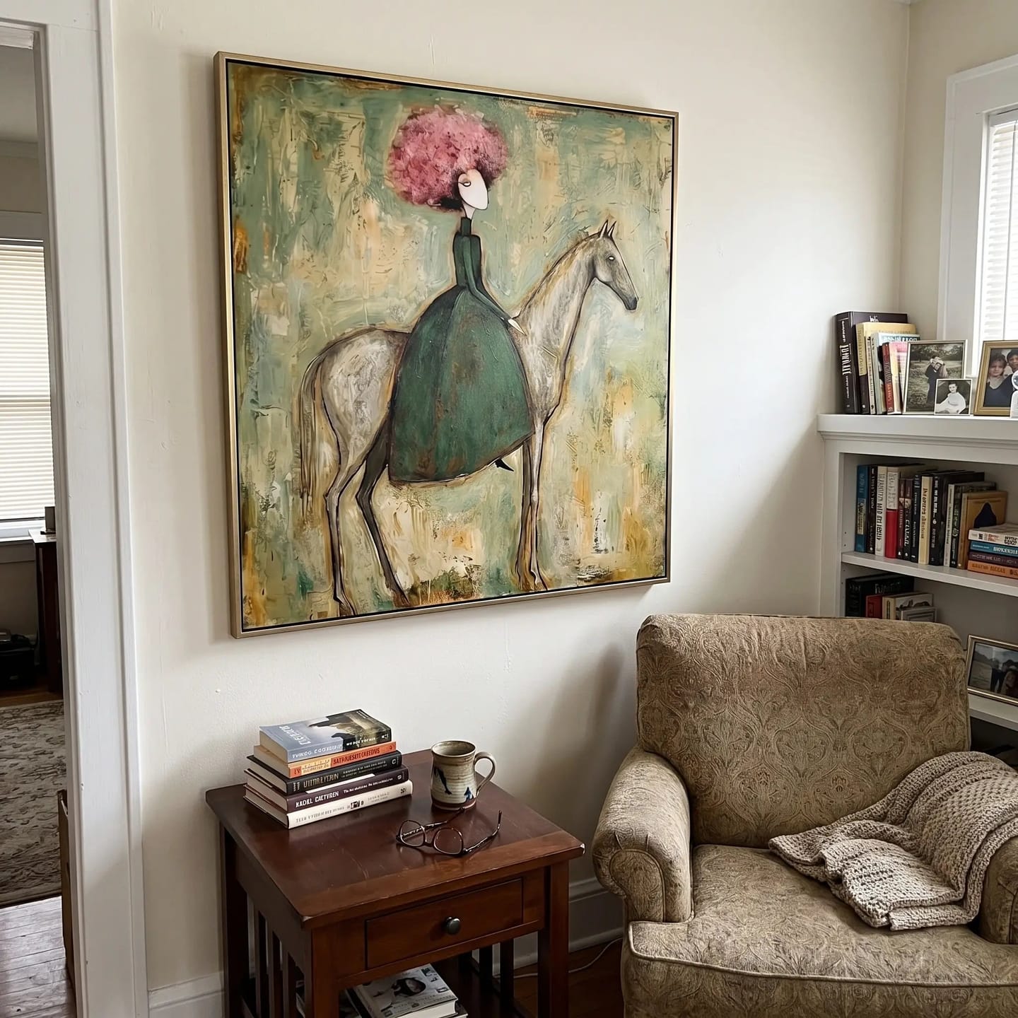 Customer photo review of Western Cowbody Horse Beneath Blossoms #WC424