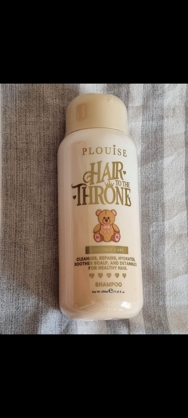 Customer photo review of Hair To The Throne Shampoo