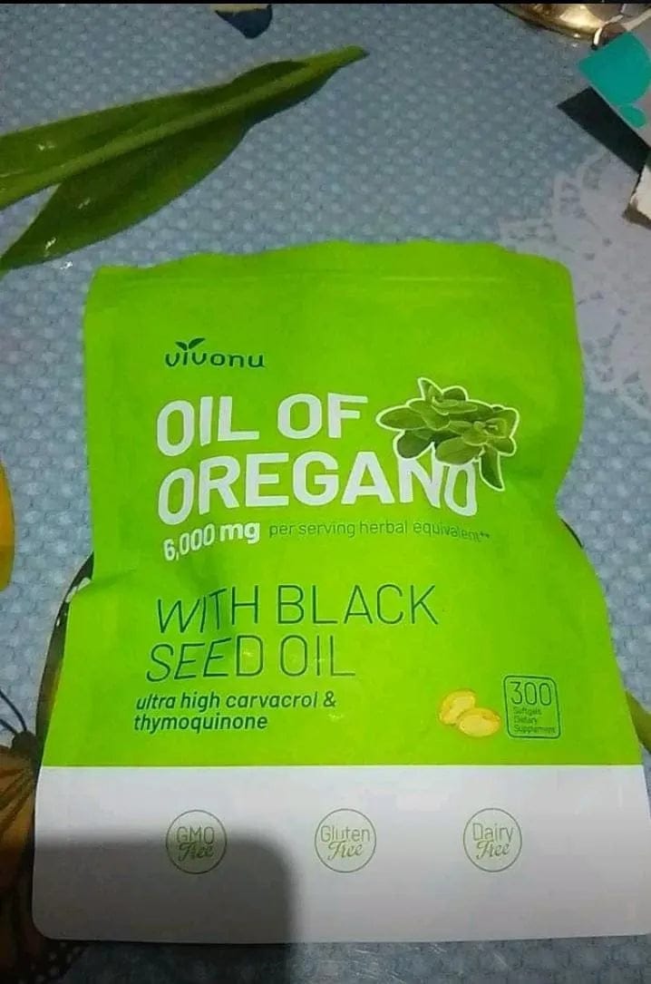 Customer photo review of Aceite de Orégano con Semilla Negra | 300 Cápsulas
