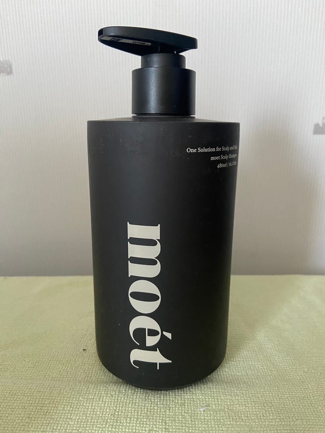 Customer photo review of moét Scalp Shampoo — Sulfate-Free Scalp Care 480ml