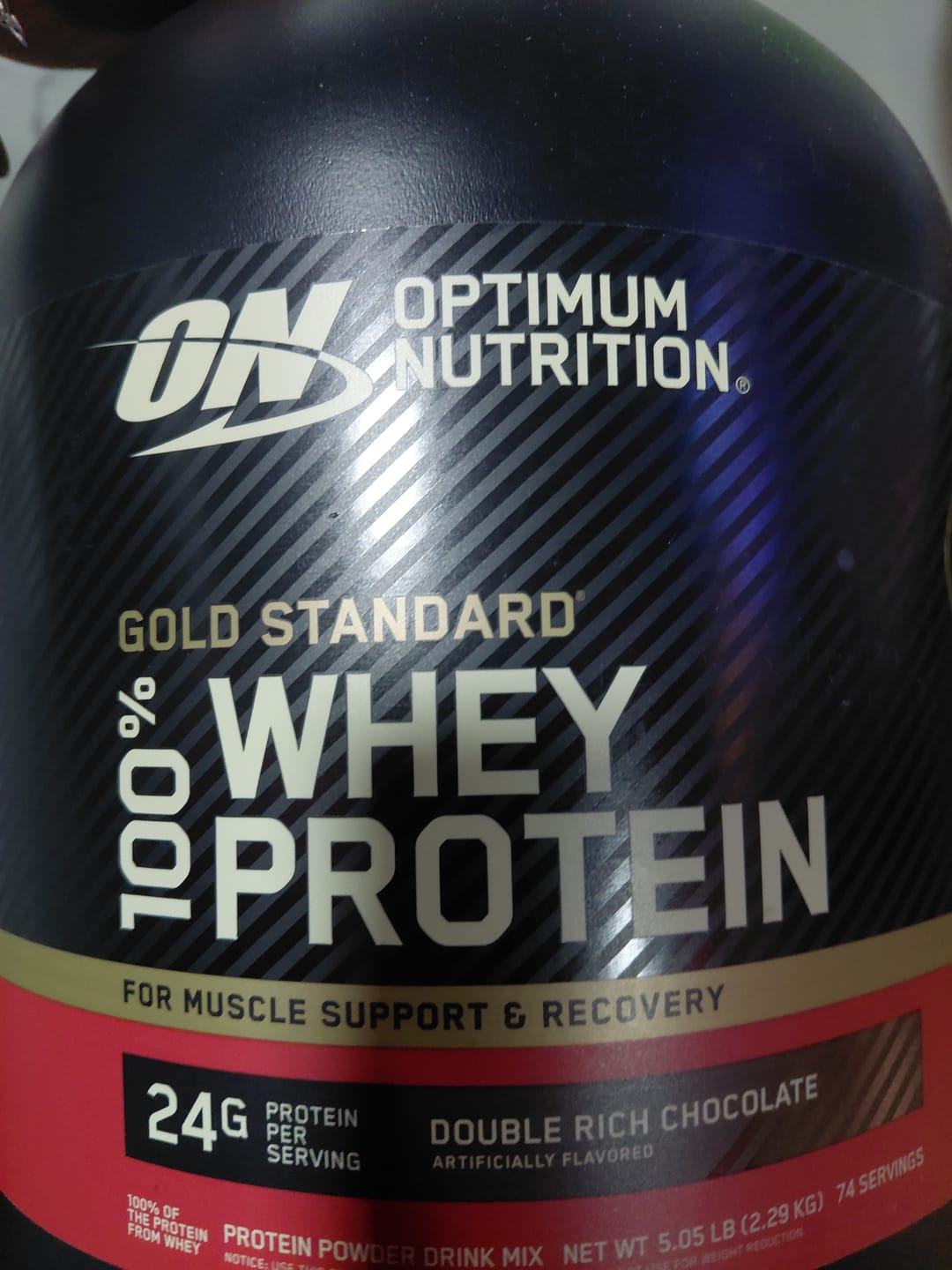 Customer photo review of Pack Gold Standard Proteina 5lbs + Creatina