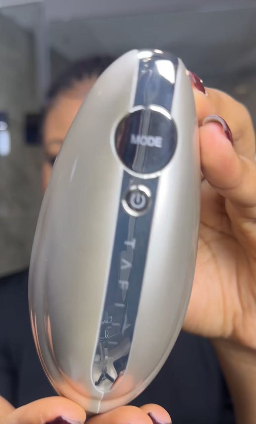 Customer photo review of TAFITIE Conch 10MHz High-Frequency Ultrasonic Facial Device