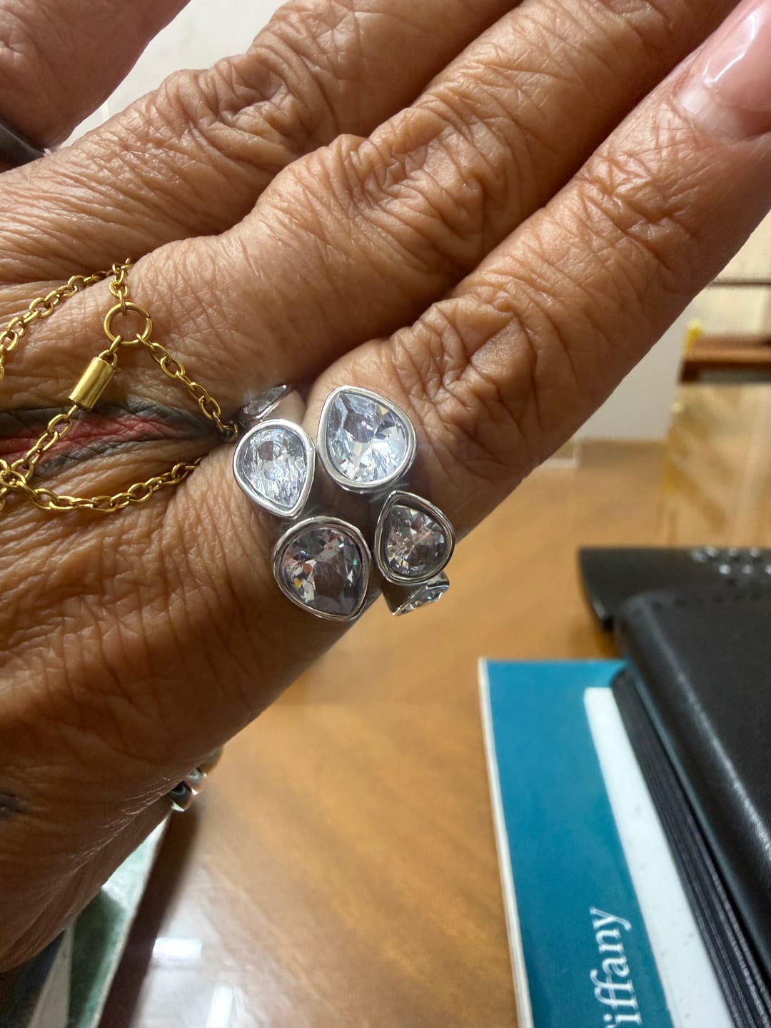Customer photo review of Anillo Ajustable Prusia