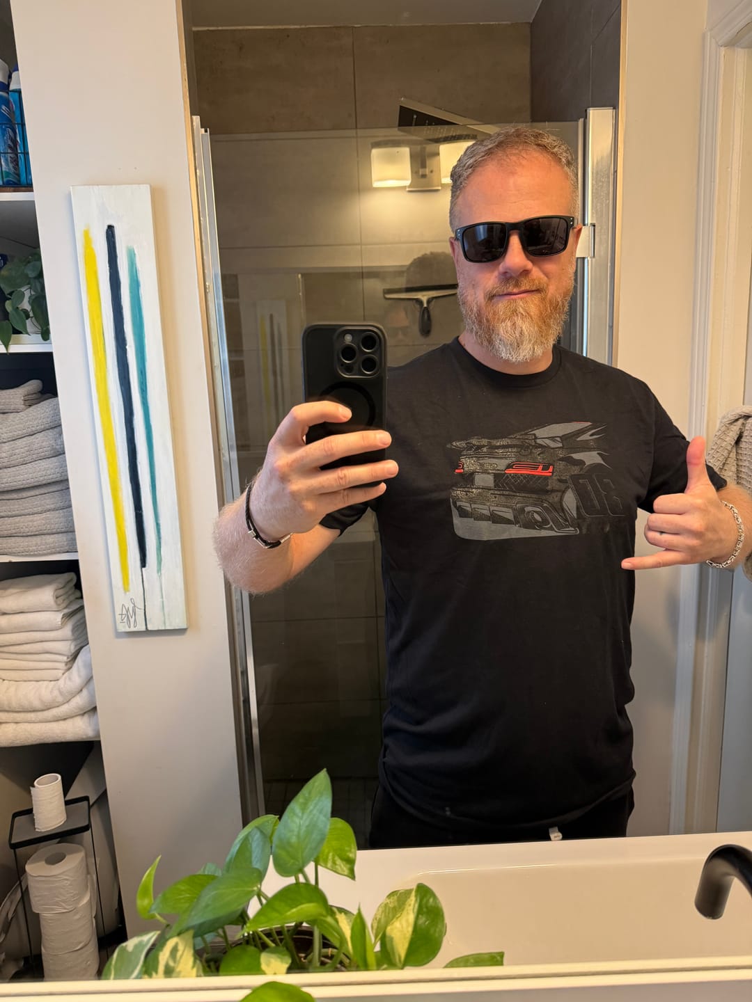 Customer photo review of 80Eighty® Polarized Sunglasses - Black
