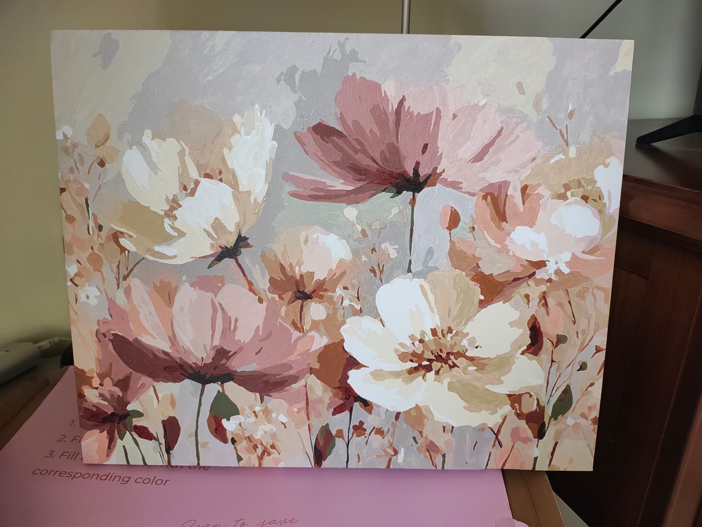 Customer photo review of Fields of Grace | Paint by Number