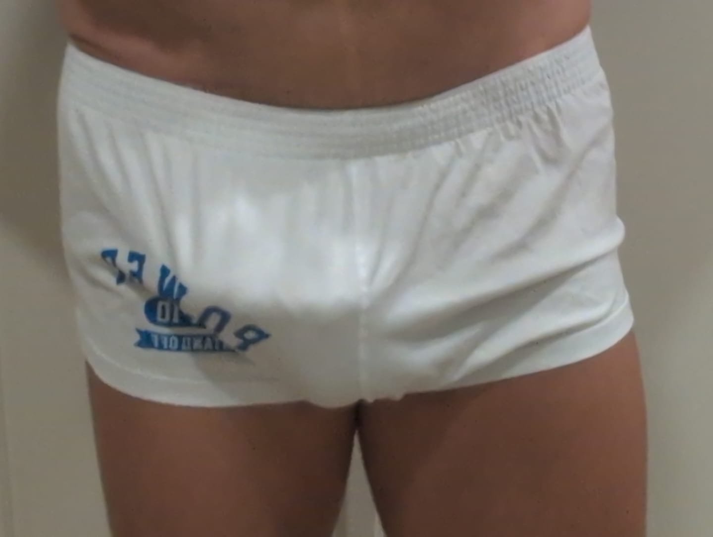 Customer photo review of 2-pack Men's DM Printed Lettering Low Waist Sexy Cotton Boxer Shorts