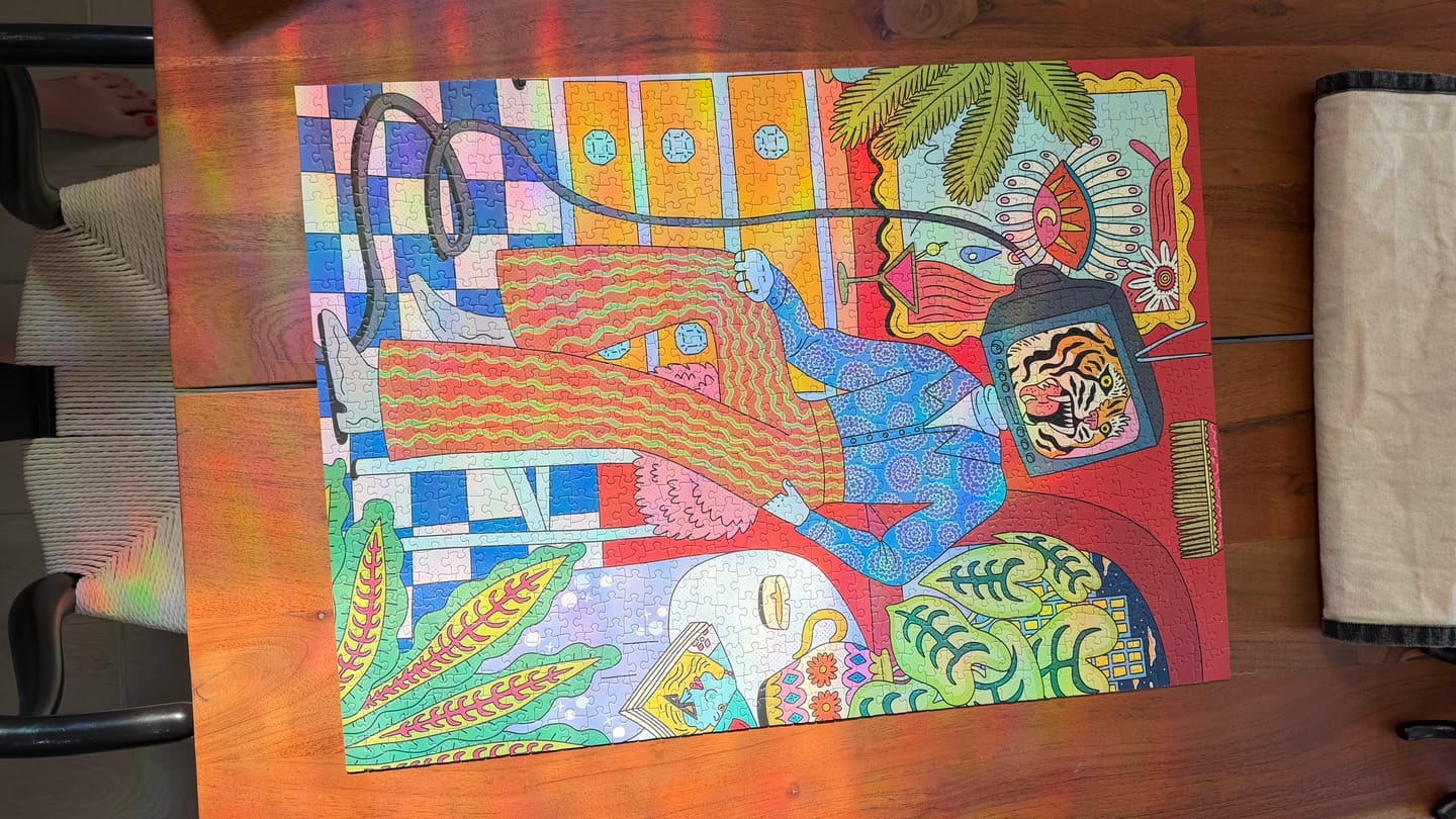 Customer photo review of Mama Told Me | 1000 Piece Puzzle