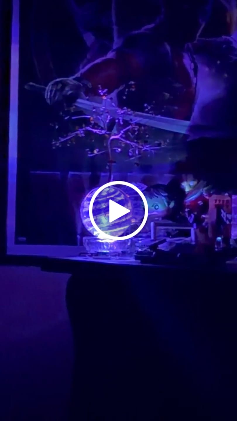 Customer video review of Golden Crystal Tree of Life with Sparkle Orb