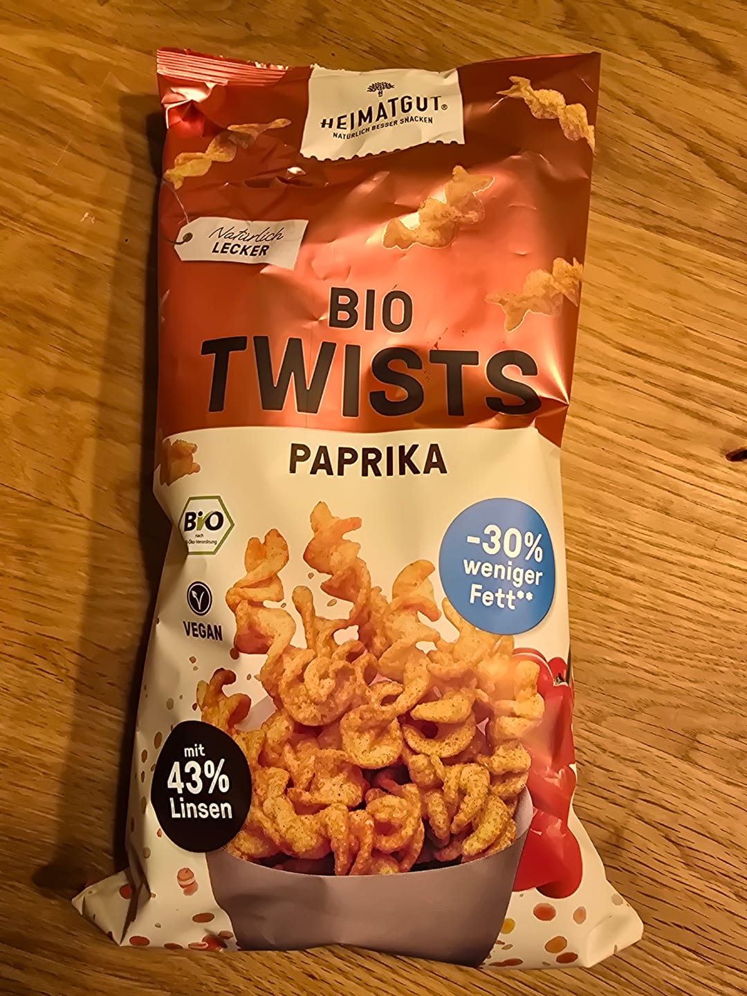 Customer photo review of Bio Twists Paprika