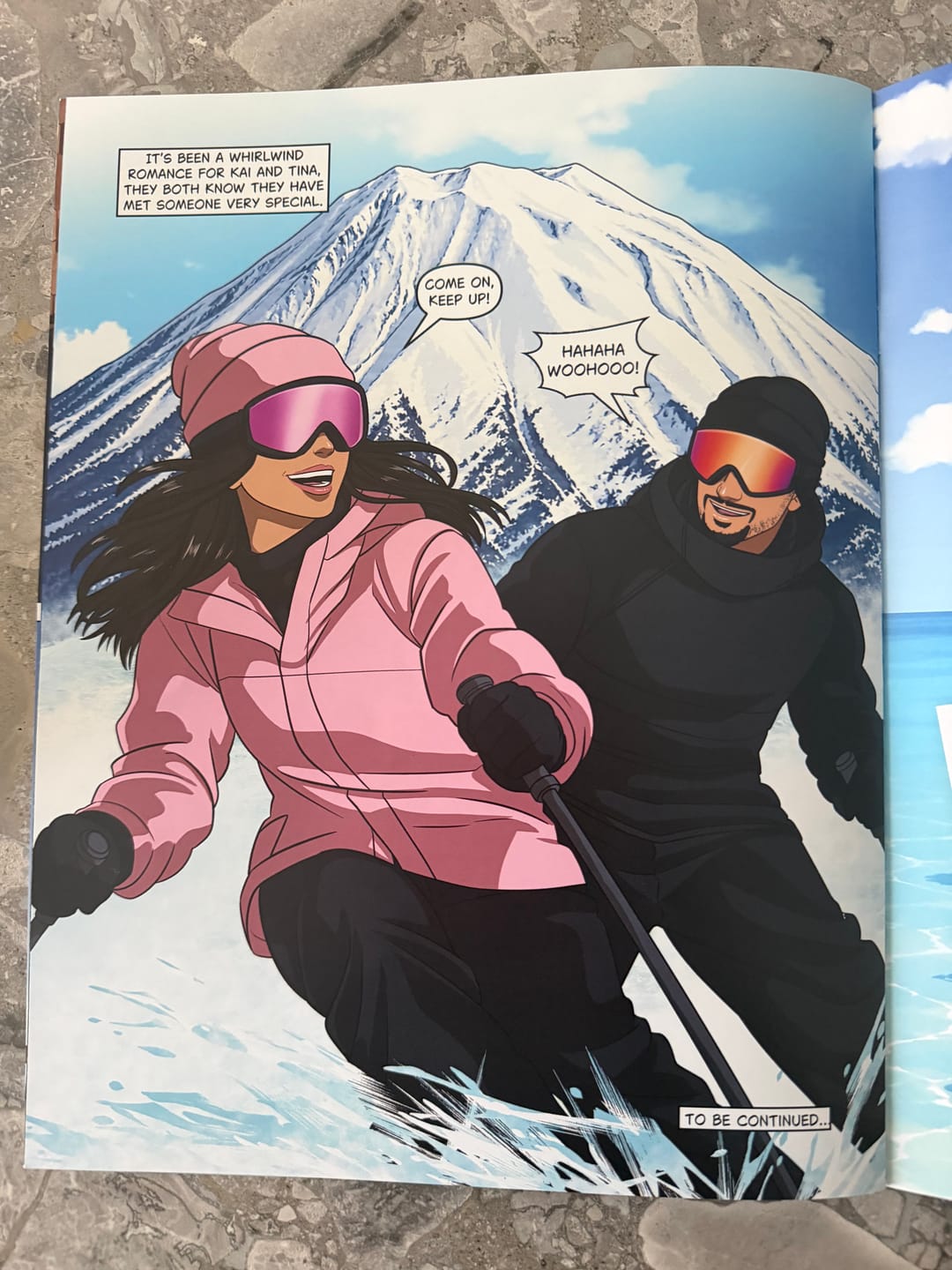 Customer photo review of Custom Comic Book – Turn Your Story Into a Fully Illustrated Comic