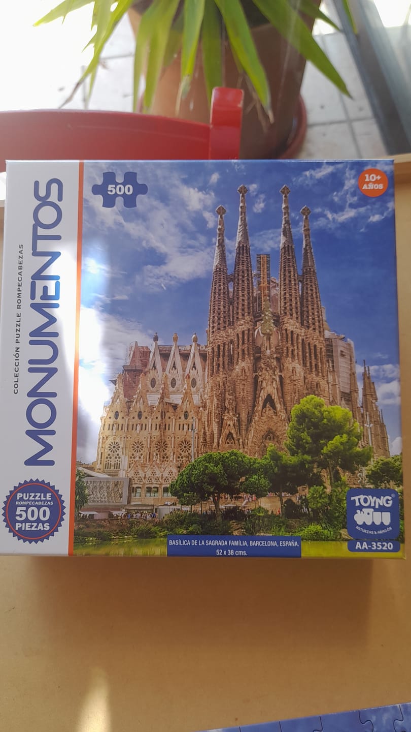 Customer photo review of Puzzle Rompecabezas Sagrada Familia (500) Piezas - Toyng